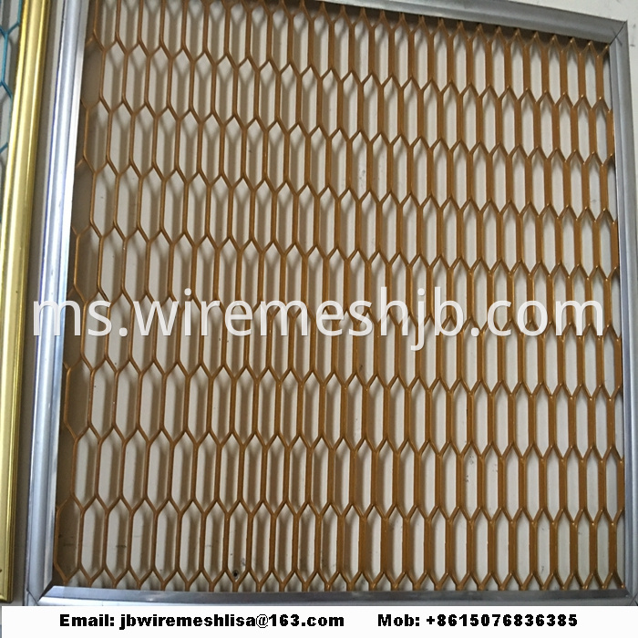 Galvanized Hexagonal Expanded Metal Mesh